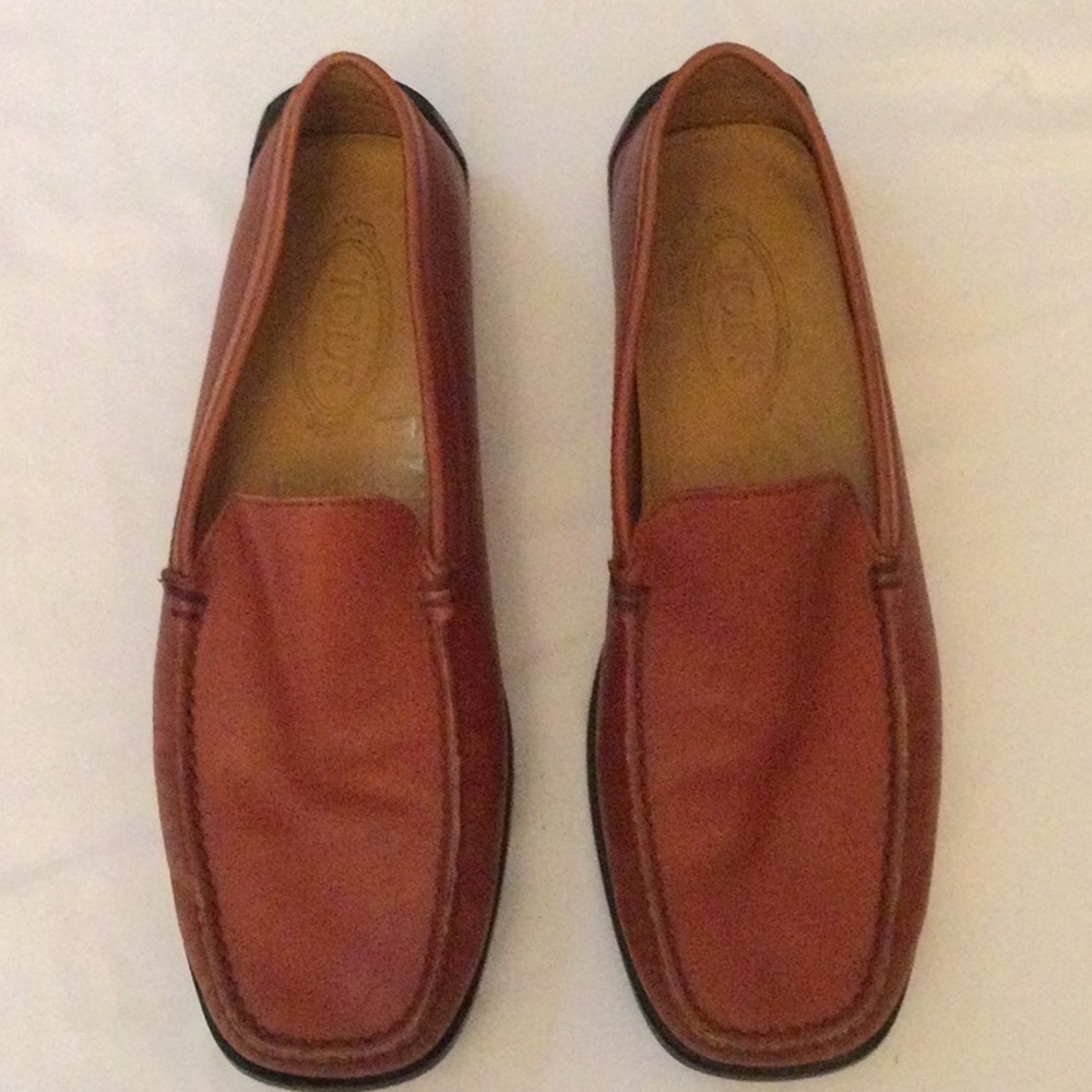 Tods leather driving Mocs